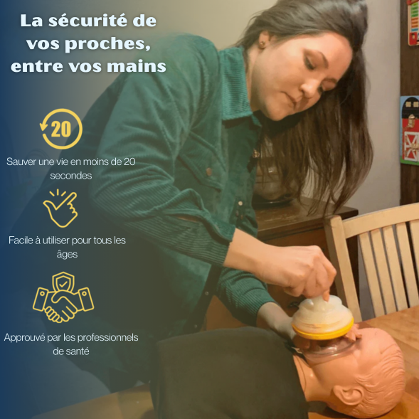Dispositif anti-étouffement pour enfants et adultes